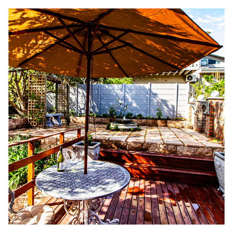 the loft at 596 Patio sit outside